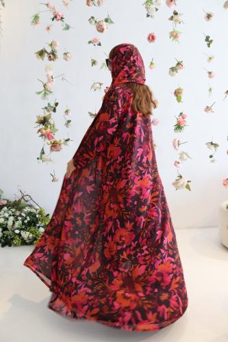 عباية Flowers