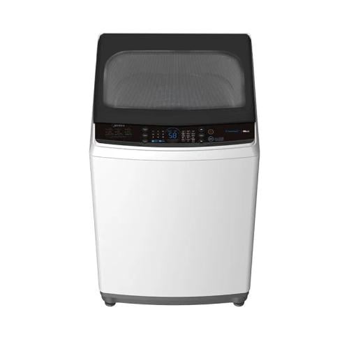 غسالة ميديا اتوماتيك علوية تنشيف 75% 10 كيلو ابيض