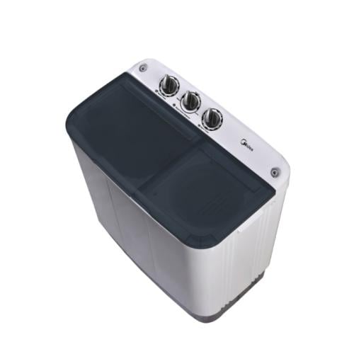 غسالة ميديا حوضين 5كجم(ابيض غطاء اسود) TW50-257NB