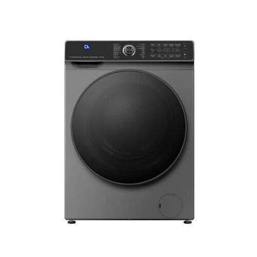 غسالة 12 كيلو سمارت الكتريك تعبئة أمامية – فضي تنش...