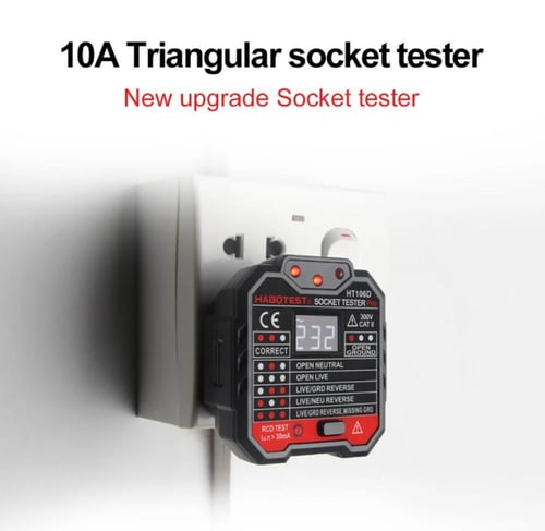 جهاز لقياس واختبار الجهد لتركيب اسلاك الكهرباء بال...