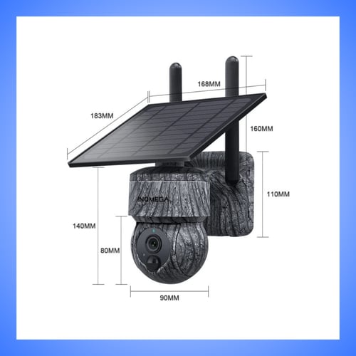 كاميرا مراقبة على الطاقة الشمسية