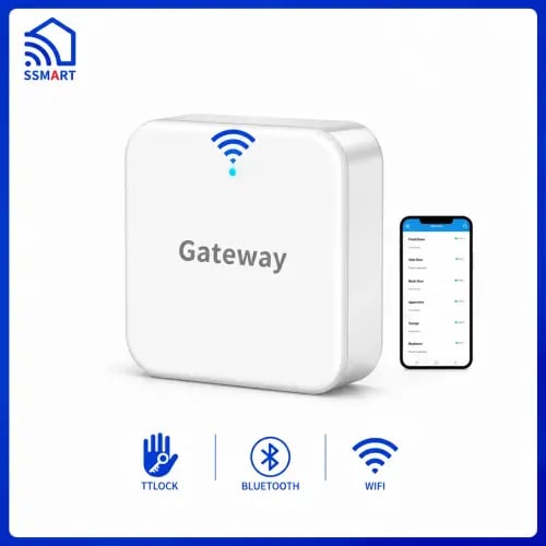 بوابة TTLock WiFi Gateway G2 للتحكم بالأقفال الذكي...