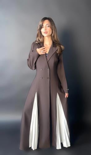 Elegant عباية - بني