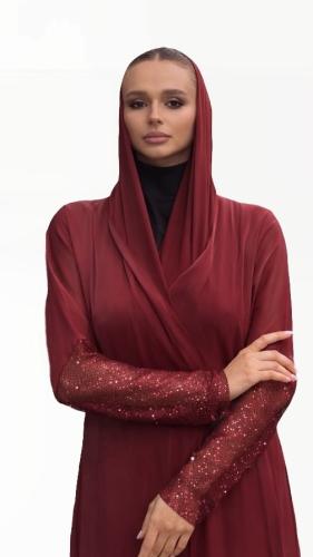 عباية اكمام كرستال