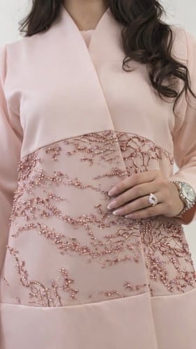 عباية تفته pink