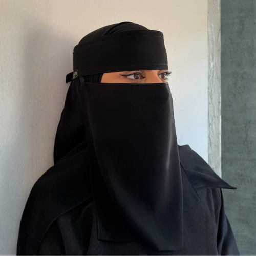 Long niqab size 10 inches straight