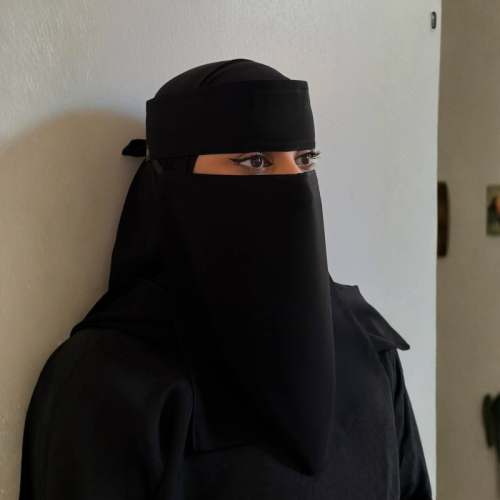 Long hijab size 10 inches slanted