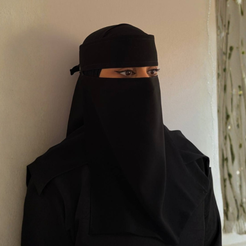 Long niqab size 12 inches straight
