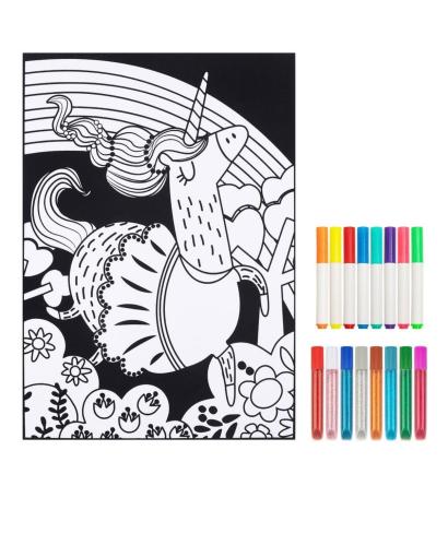 The velvet unicorn painting