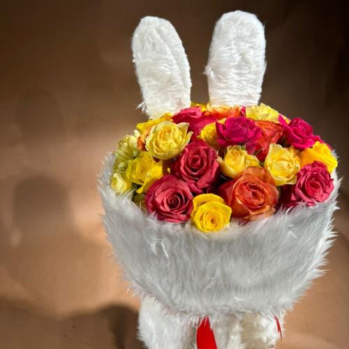 باقة ورد كيوت