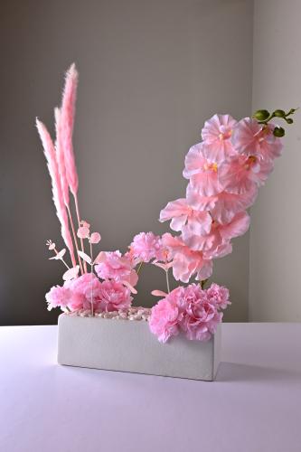 باقة ورد صناعي