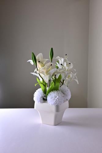 باقة ورد صناعي