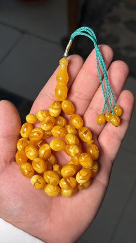 مستكا بيضاوي معرق