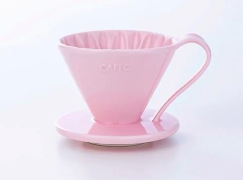 V60 drip cone 02 from Kaveek (pink)