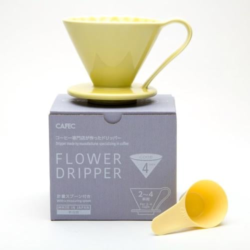 V60 drip cone 02 from Kaveek (yellow)