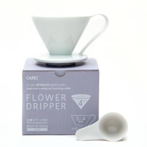 V60 drip cone 02 from Kaffik (white)