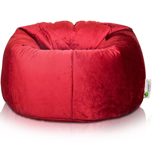 أندرسون بين باج مخمل كبير الحجم أحمر