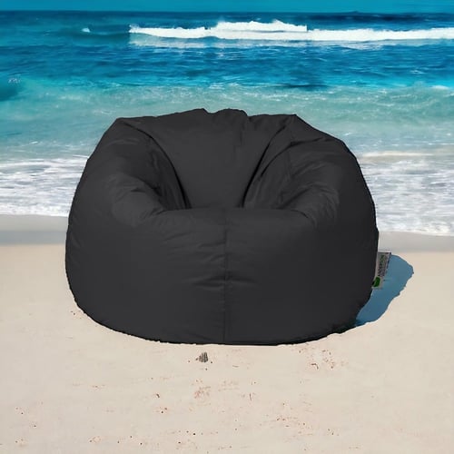 بين باج أندي لون اسود مقاوم للماء كبير الحجم