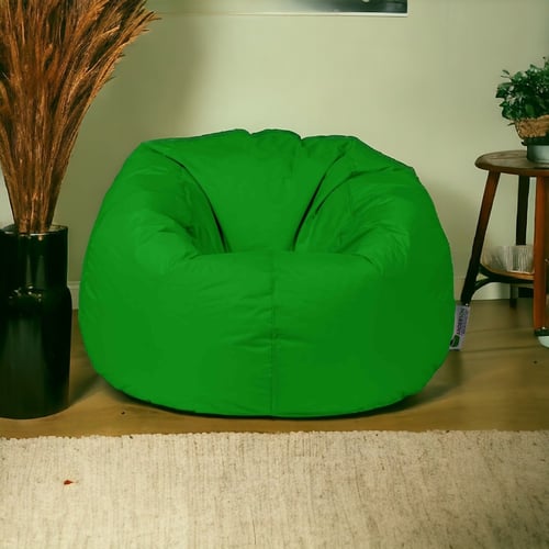 بين باج أندي لون أخضر مقاوم للماء كبير الحجم