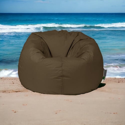 بين باج أندي لون بني مقاوم للماء كبير الحجم