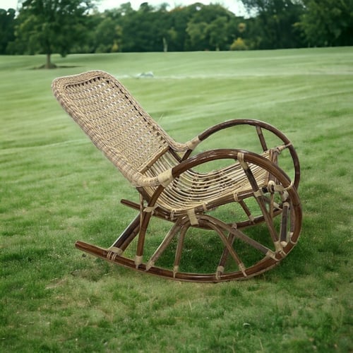 كرسي هزاز خارجي، للتأمل مريح مناسب للقيلولة في اله...