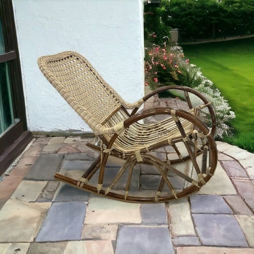 كرسي هزاز خارجي، للتأمل مريح مناسب للقيلولة في اله...