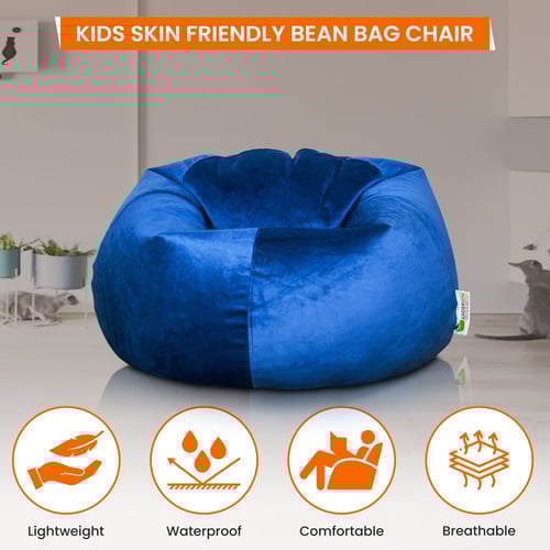 أندرسون بين باج مخمل كبير الحجم أزرق غامق