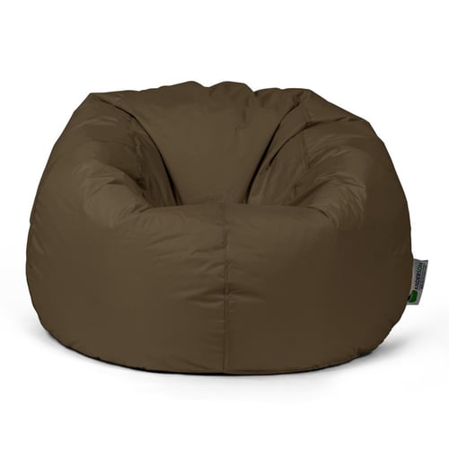 بين باج أندي لون بني مقاوم للماء كبير الحجم