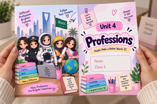 مطوية Unit 4 :Professions