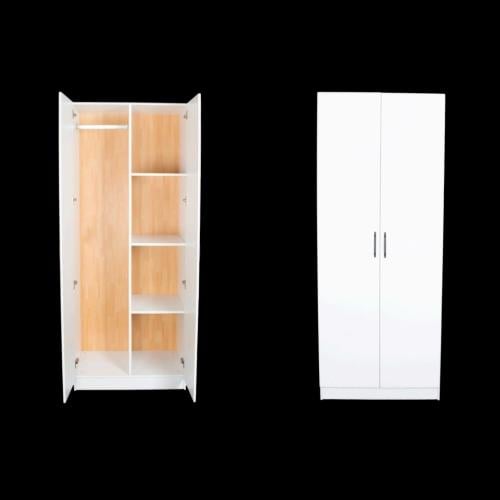 دولاب ملابس لون ابيض