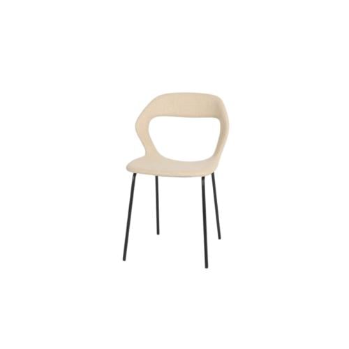 كرسي بتصميم بيضاوي عصري