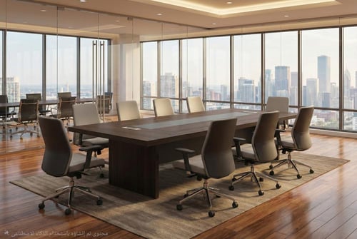 طاولة اجتماعات إدارية مودرن