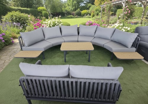 جلسة خارجية "سكاي لاين" الدائرية الفاخرة