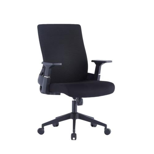 كرسي مكتبي دوار ظهر قصير