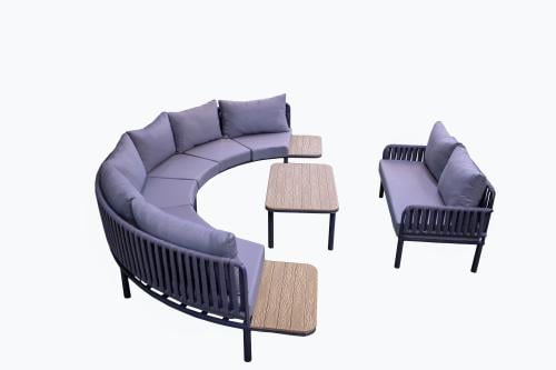 جلسة خارجية "سكاي لاين" الدائرية الفاخرة