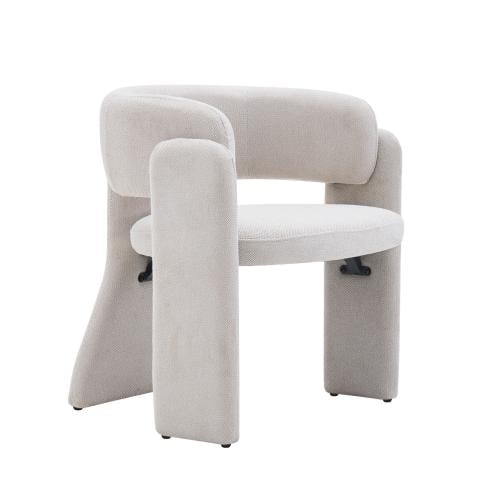 كرسي "نوفا" العصري لون رصاصي فاتح