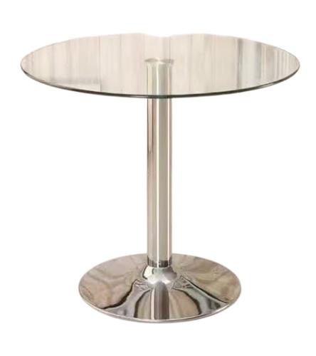 طاولة دائرية زجاج 70سم