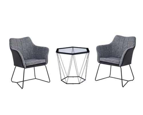 طاولة وكرسيين