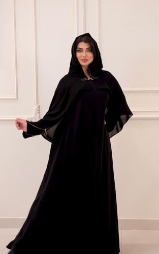 عباية كتف بخمار متصل