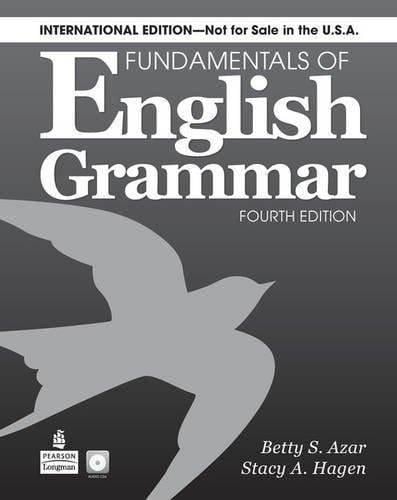FUNDAMENTAL OF ENGLISH GRAMMAR