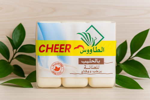 صابون الطاؤوس بالحليب المرطب 4 حبة