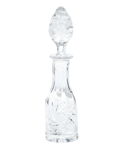 زجاجة كريستال بوهيمي شفافه