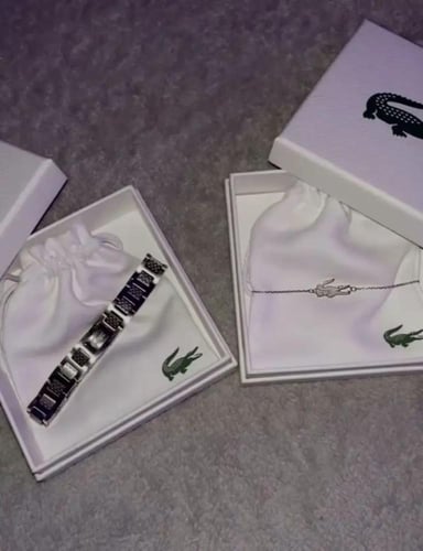 "إسوارة لاكوست™ الأصلية للزوجين – لمسة فخامة وأناق...