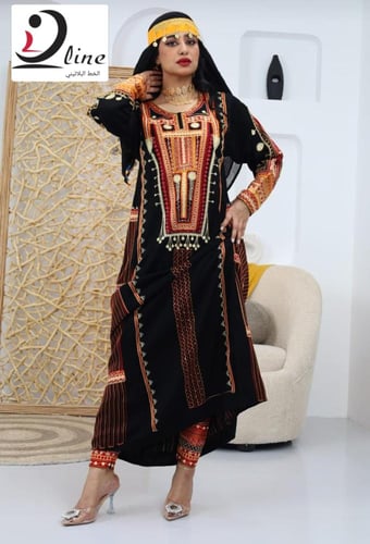 جلابيه تراثيه فاخره