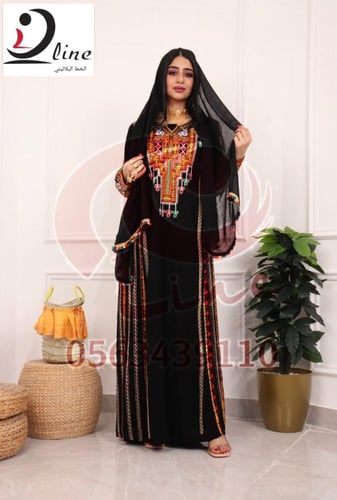 جلابية نسائية فاخرة