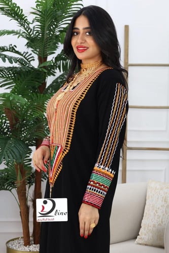 جلابية عسيري لوك سمر المقرن