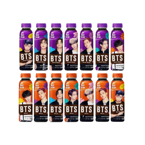 قهوه bts هوتيرو امريكانو سويت او بدون سكر 350ml