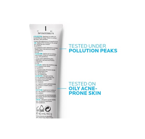 كريم لاروش بوساي إيفاكلار ديو+ لمكافحة عيوب البشرة...