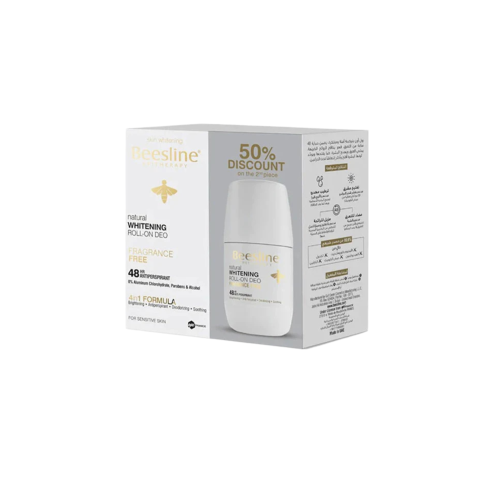 بيزلين مزيل عرق رول لمسة خفية 50 مل 1 + الثانية بخ...